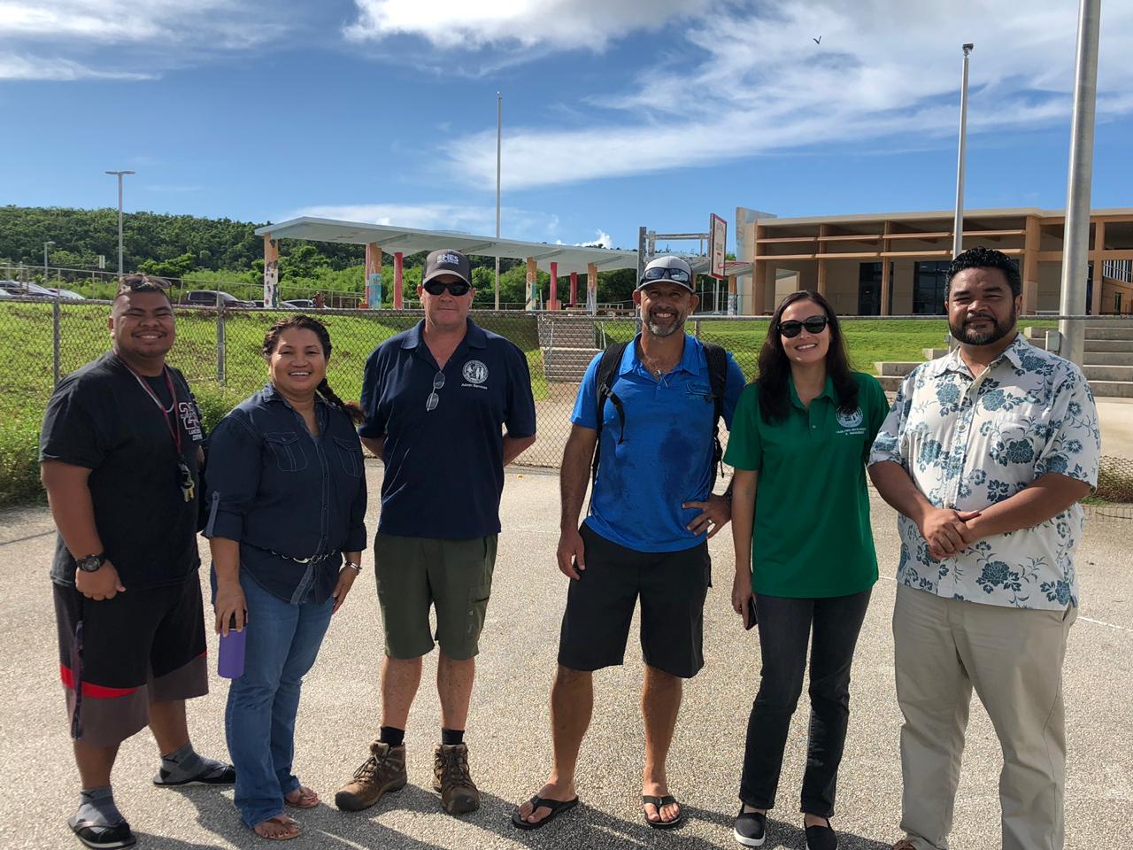 OPD and PSS Personnel at Chacha Ocean View Middle School