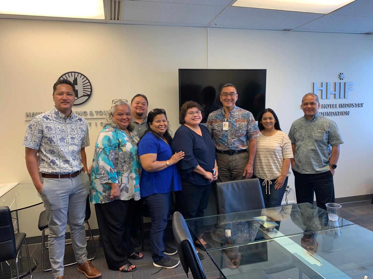 Taskforce meets with Deputy Director Ross Sasamura