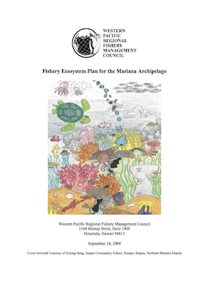 2009 Fishery Ecosystem Plan for the Mariana Archipelago cover art