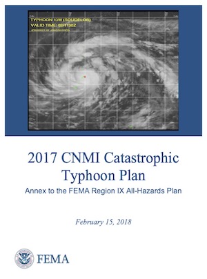 2017 Catastrophic Typhoon Response Plan cover art