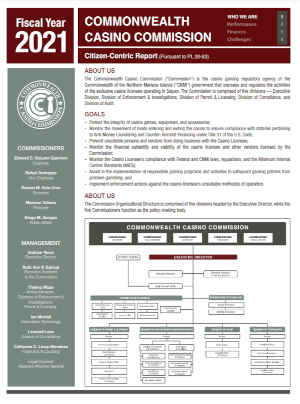 2021 CCC Citizen Centric Report cover art