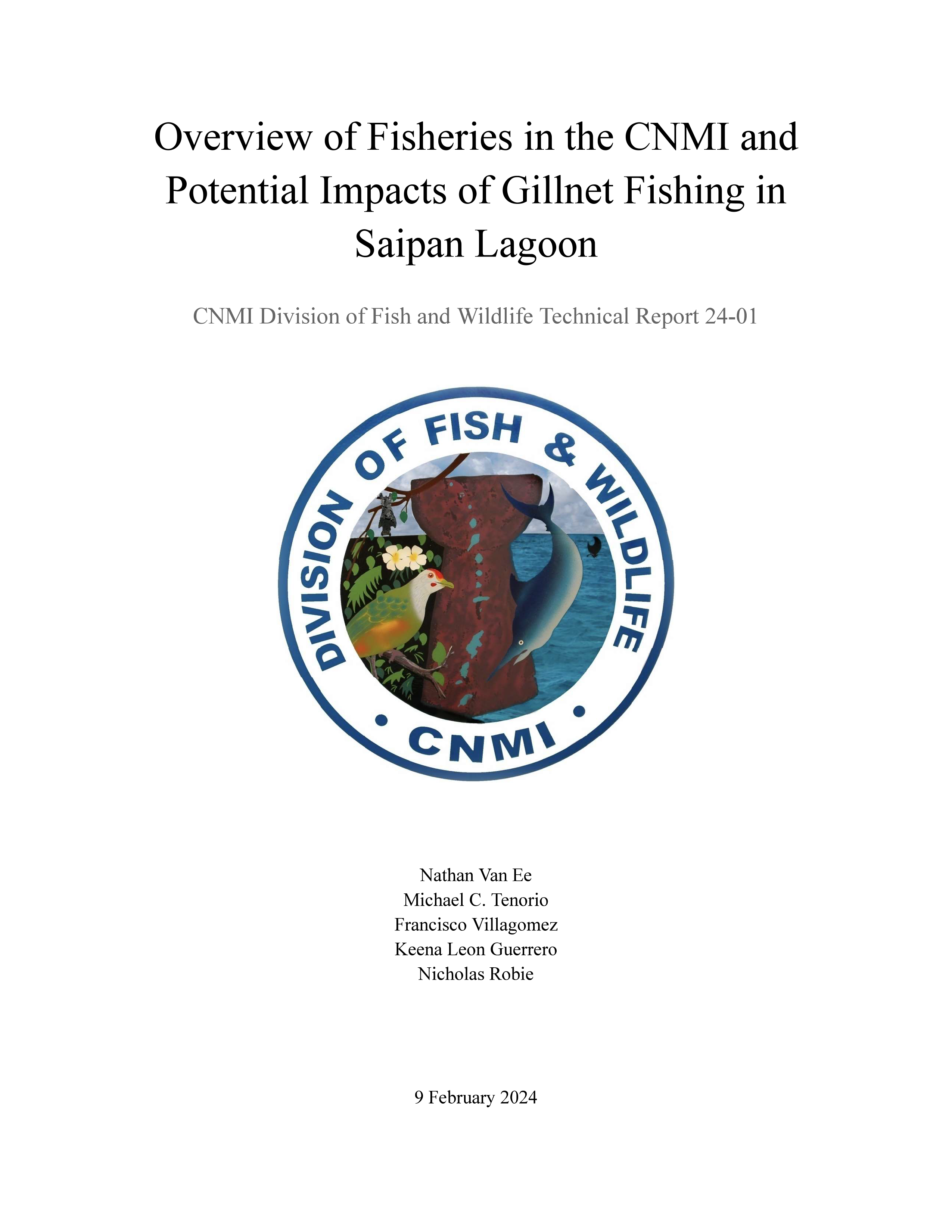 2024 Fisheries overview gillnet impacts cover art