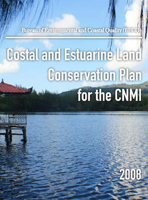 2008 CNMI Coastal and Estuarine Land Conservation Plan cover art