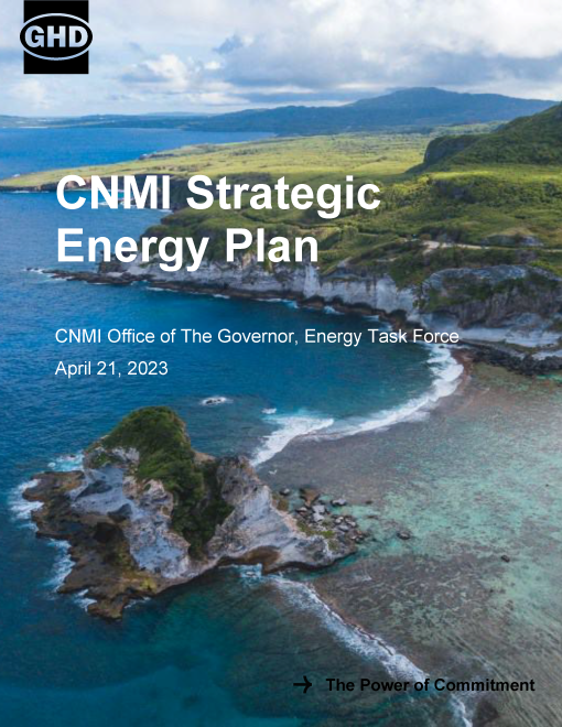 CNMI Strategic Energy Plan cover art