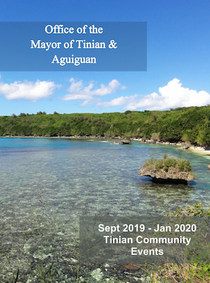 Tinian Community Events – September 2019 – January 2020 cover art