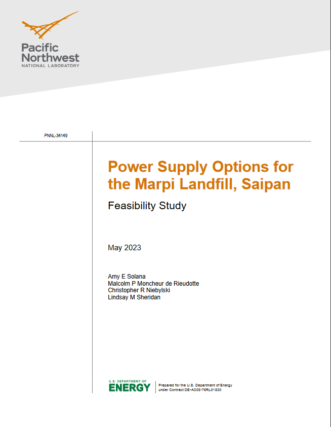 Marpi Landfill Power Supply Study Thumbnail