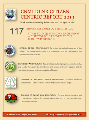2019 DLNR - Office of the Secretary Citizen Centric Report cover art