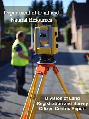 2019 DLNR - Division of Land Registration and Survey Citizen Centric Report cover art
