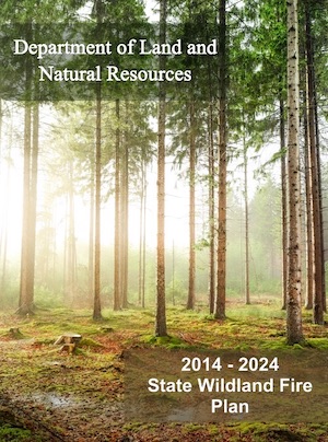 2014-2024 State Wildland Fire Plan (Draft) cover art