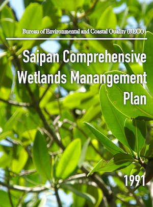 1991 Saipan Wetlands Management cover art