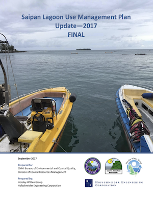 2017 Saipan Lagoon Use Management cover art