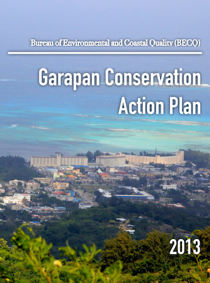 2013 Garapan Conservation Action Plan cover art