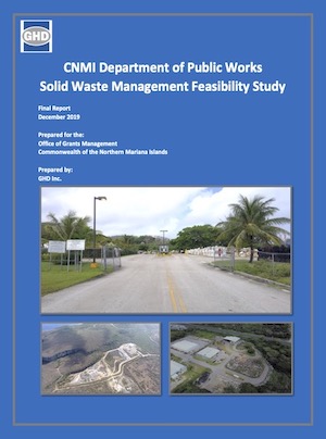 2019 CNMI DPW - Solid Waste Management Feasibility Study cover art