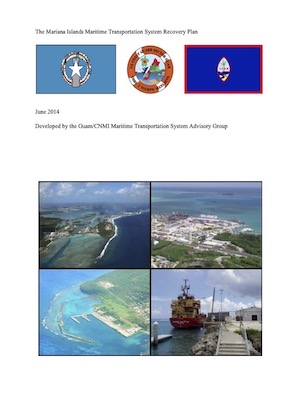 Maritime transport system 2014 Recovery Plan (The Mariana Islands Transportation System Recovery Plan) cover art