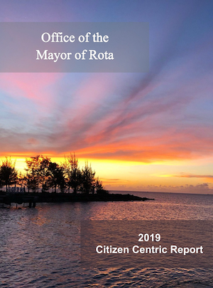 2019 Office of the Mayor of Rota Citizen Centric Report cover art