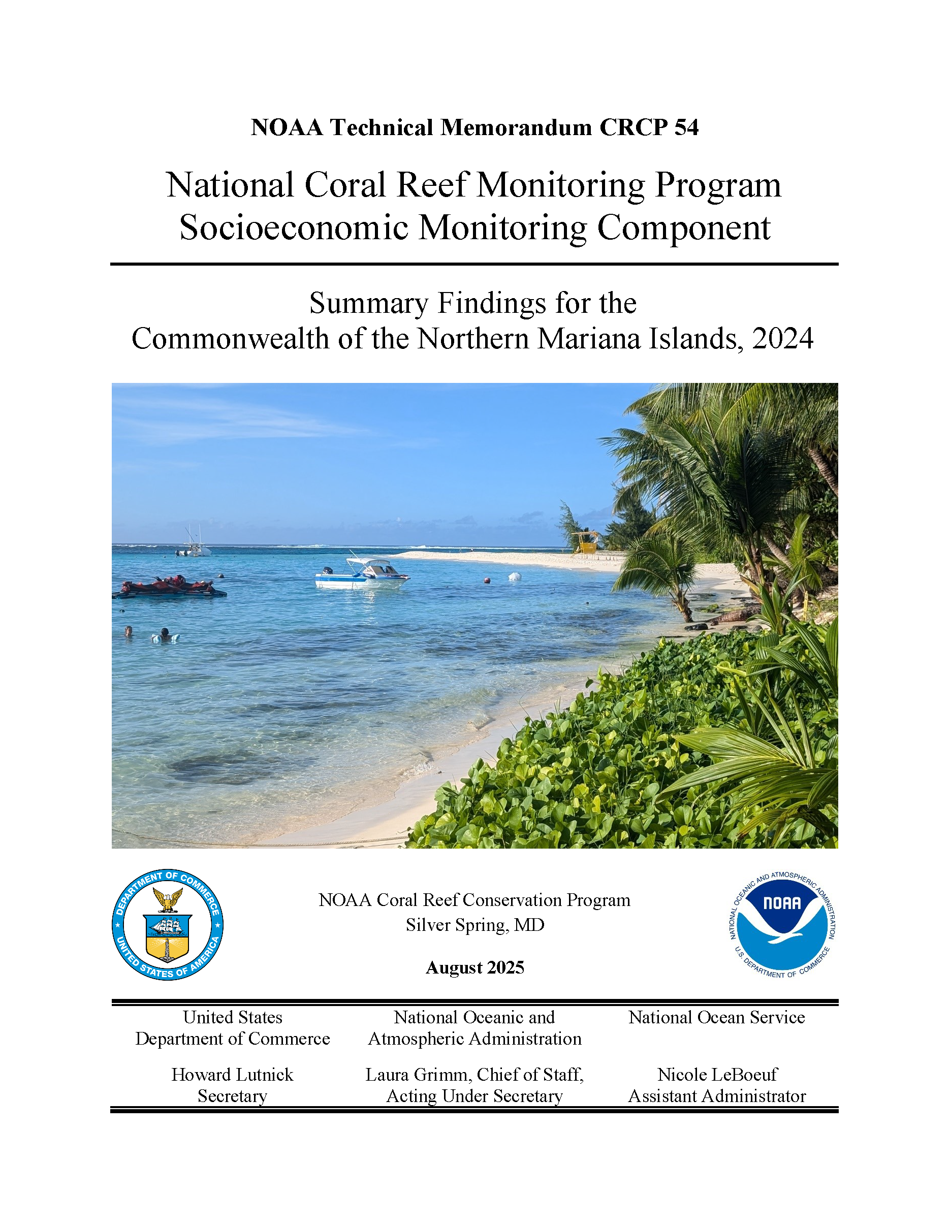 2021 Office of the Mayor of Saipan Citizen Centric Report cover art