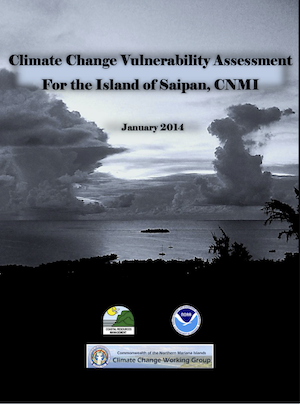 2015 Climate Vulnerability Assessment for Saipan cover art