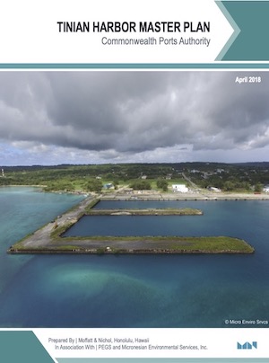 2018 Tinian Harbor Master Plan cover art